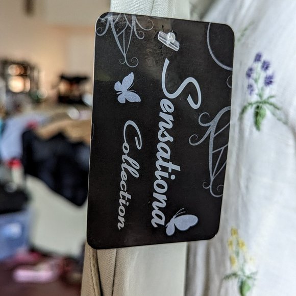 NWT  Sensationa Collection Khaki Pants  SZ 1X - Picture 7 of 13